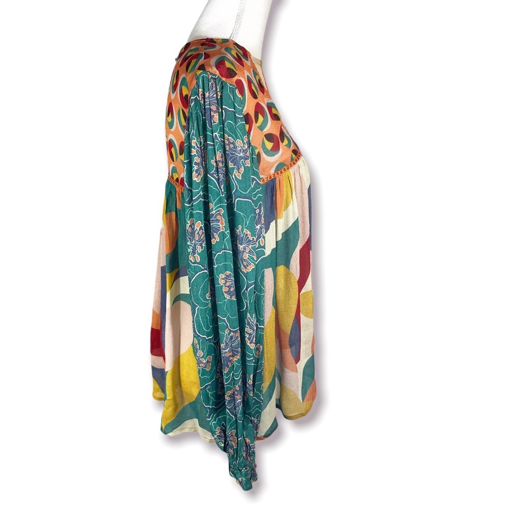 ♦️SOLD♦️Anthropologie Bl-nk Miranda Peasant Blouse, Medium NWT - Picture 9 of 14